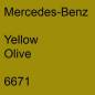 Preview: Mercedes-Benz, Yellow Olive, 6671.